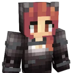FoxieKitten Minecraft avatar bust