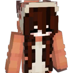 Foxishen Minecraft avatar bust