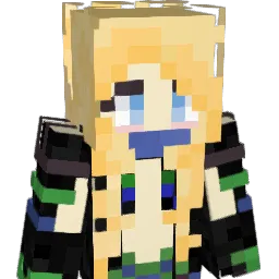 Foxiven Minecraft avatar bust