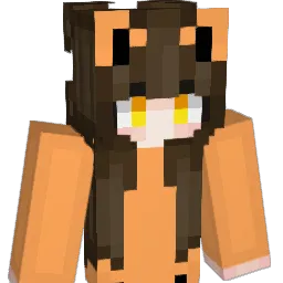 Foxsina Minecraft avatar bust