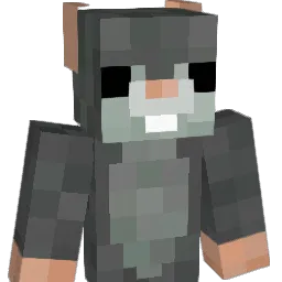 Foxsunami Minecraft avatar bust
