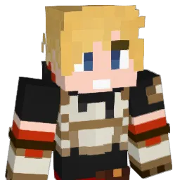 FoxtrotUK Minecraft avatar bust
