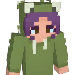 FoxxiMinx Minecraft avatar bust