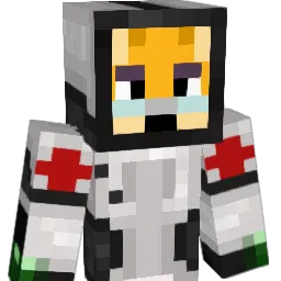 FoxxyRola Minecraft avatar bust