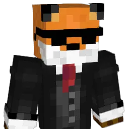 Foxy5 Minecraft avatar bust