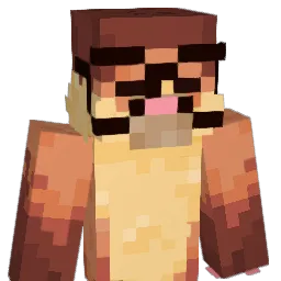 FoxyFFox Minecraft avatar bust