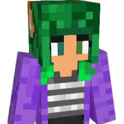 FoxyFille Minecraft avatar bust