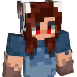 FoxyHyuuga Minecraft avatar bust