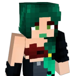 FoxyLou Minecraft avatar bust