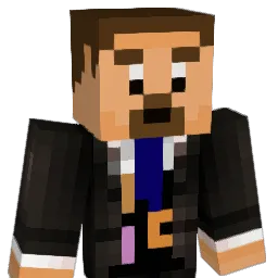 FractalFlake Minecraft avatar bust