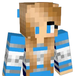 FranceyBlue Minecraft avatar bust