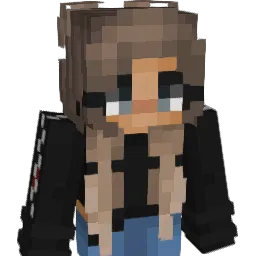 FrankieFox Minecraft avatar bust