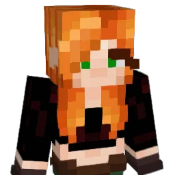 FreckledZebra Minecraft avatar bust