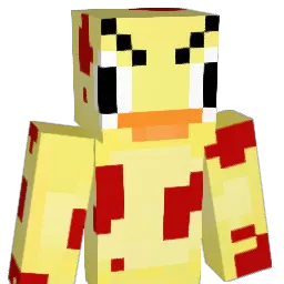 FreckyDuck Minecraft avatar bust