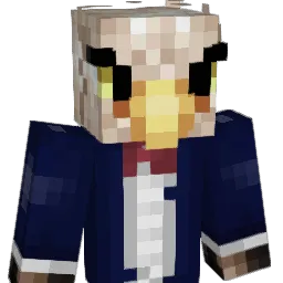 FreeBird Minecraft avatar bust