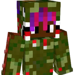 FreeUzi Minecraft avatar bust