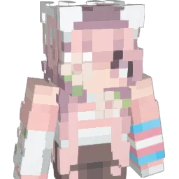 Fremilia Minecraft avatar bust