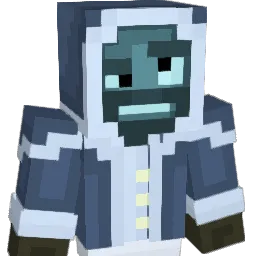 Friized Minecraft avatar bust