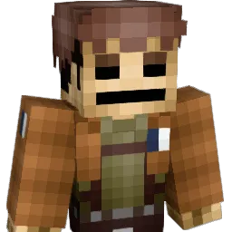 FriskyRaptor Minecraft avatar bust