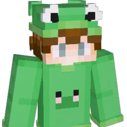 FrogCrate Minecraft avatar bust