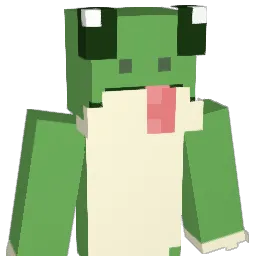 Frogerto Minecraft avatar bust