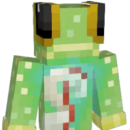 Frogglier Minecraft avatar bust