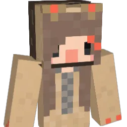 Froggu Minecraft avatar bust