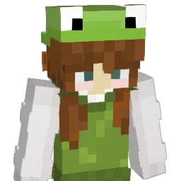 Froglish Minecraft avatar bust