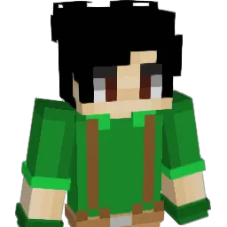 Frogmime Minecraft avatar bust