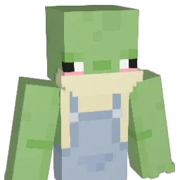 Frogwegs Minecraft avatar bust