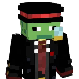 Froqzee Minecraft avatar bust