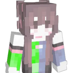 Frosaurus Minecraft avatar bust