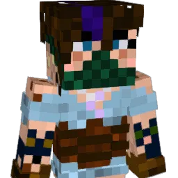 FrosteBit Minecraft avatar bust
