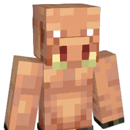 FruitPerson Minecraft avatar bust