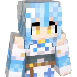 FubukiWaifu Minecraft avatar bust