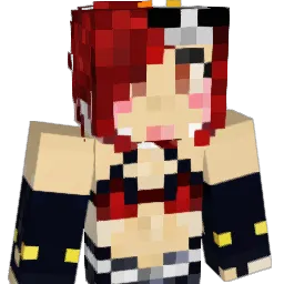 Fudgems Minecraft avatar bust