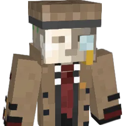 Fudons Minecraft avatar bust