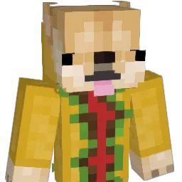 Fugleskremselet Minecraft avatar bust