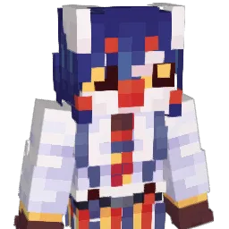 Fuhisho Minecraft avatar bust