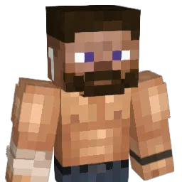 FujkiPlujki Minecraft avatar bust