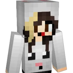 Fulanita Minecraft avatar bust