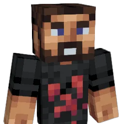 FumbleMiner Minecraft avatar bust