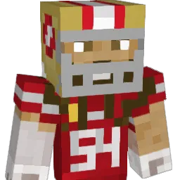 FunkyPea Minecraft avatar bust