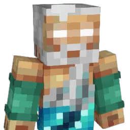 Funkyposeidon Minecraft avatar bust