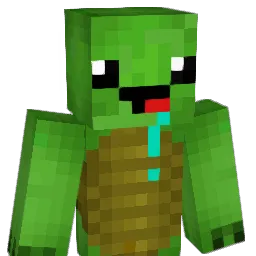 Funnyturtlekid Minecraft avatar bust