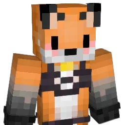 FurPaws Minecraft avatar bust