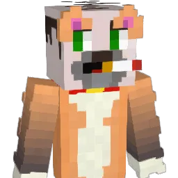 Furrbian Minecraft avatar bust