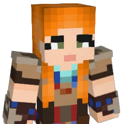 FuryLeika42 Minecraft avatar bust