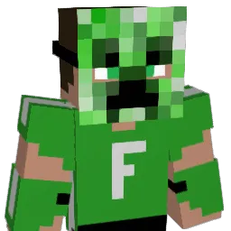 FusedRage Minecraft avatar bust