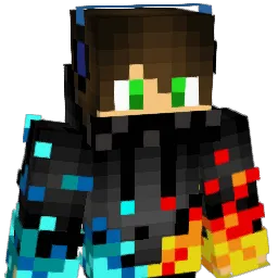Fusible Minecraft avatar bust